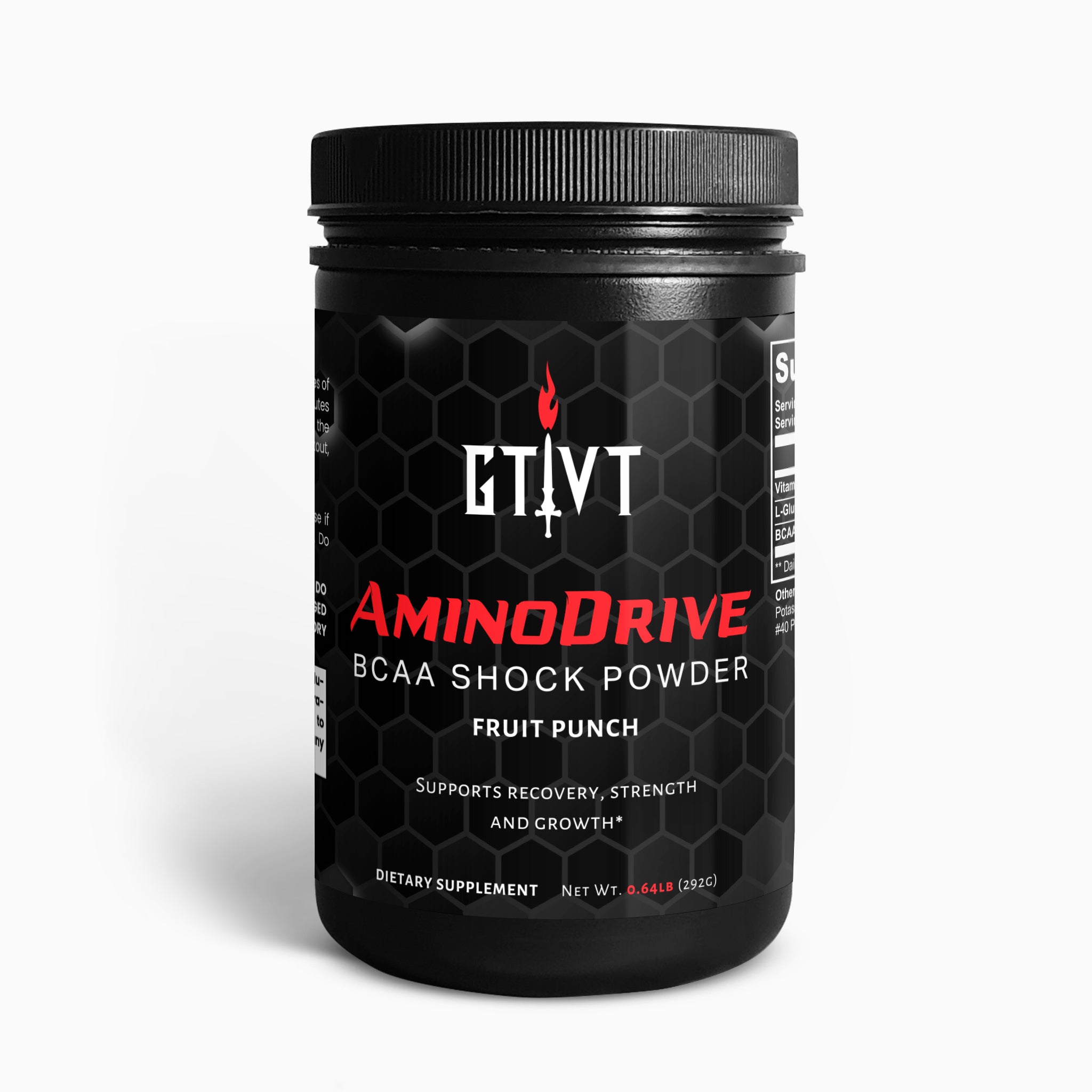 AminoDrive | BCAA Shock Powder (Fruit Punch) – GTVT