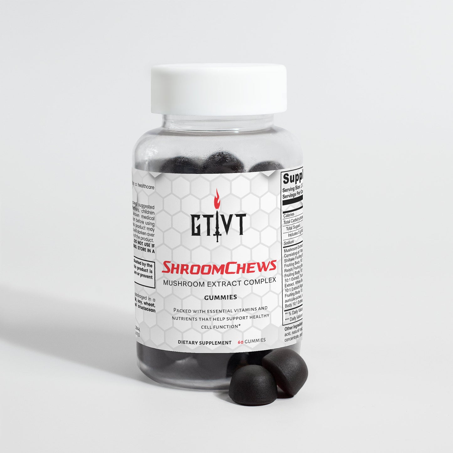 ShroomChews | Complex Gummies - Energy & Cognitive Support