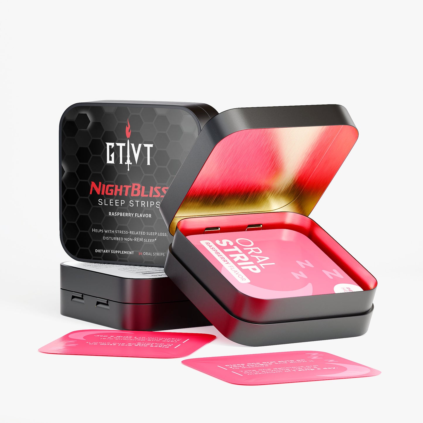 NightBliss | Sleep Strips (Raspberry)