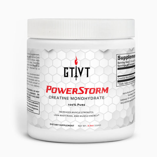 PowerStorm | Creatine Monohydrate (100% Pure)