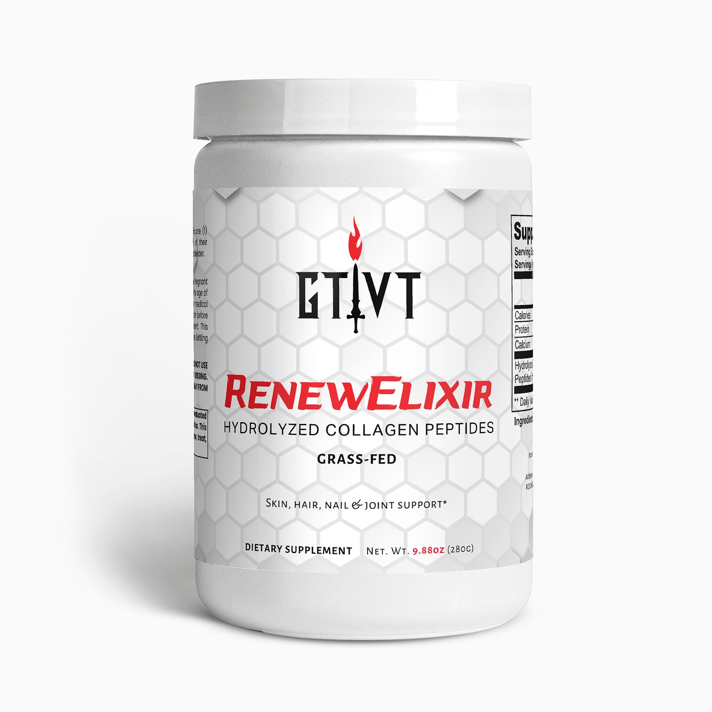 RenewElixir | Grass-Fed Hydrolyzed Collagen Peptides (Unflavored)