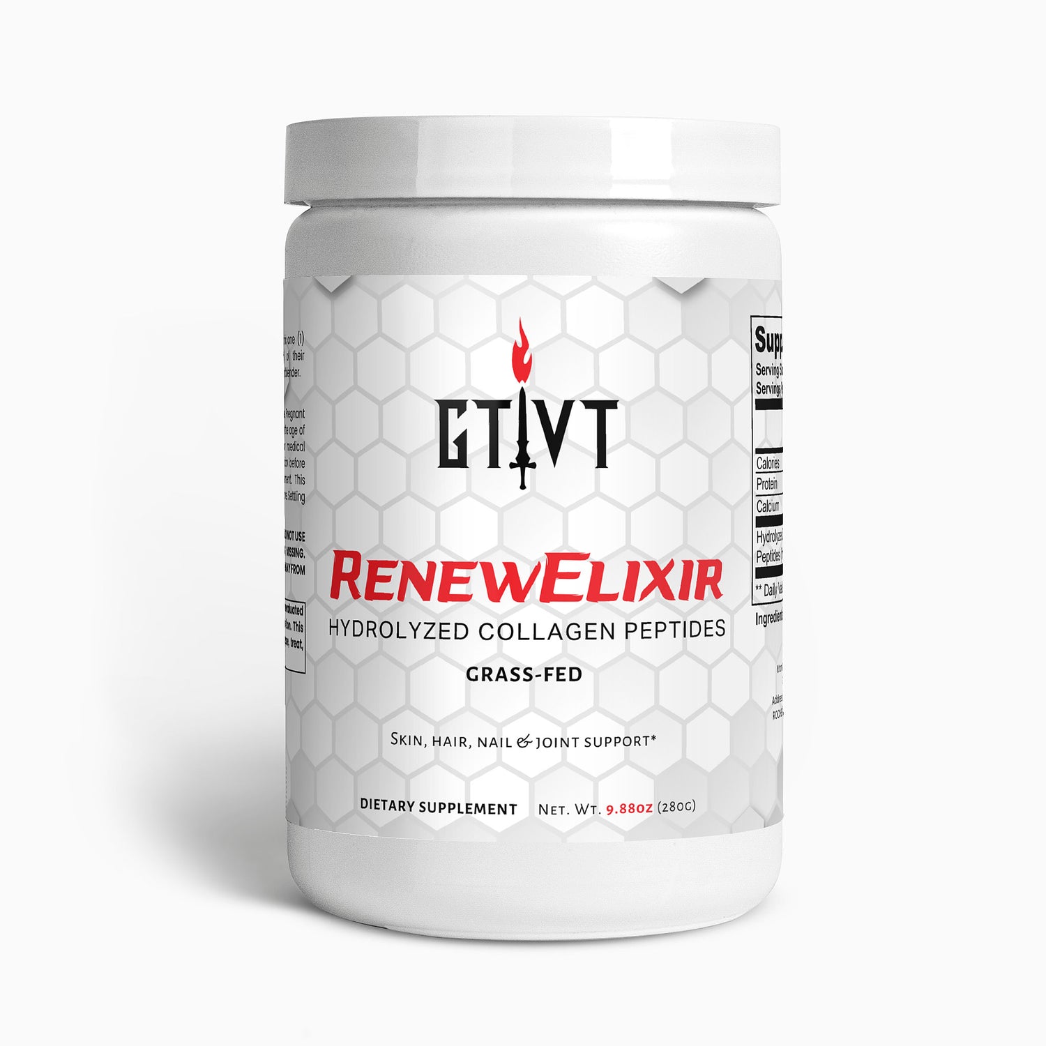 RenewElixir | Grass-Fed Hydrolyzed Collagen Peptides (Unflavored)