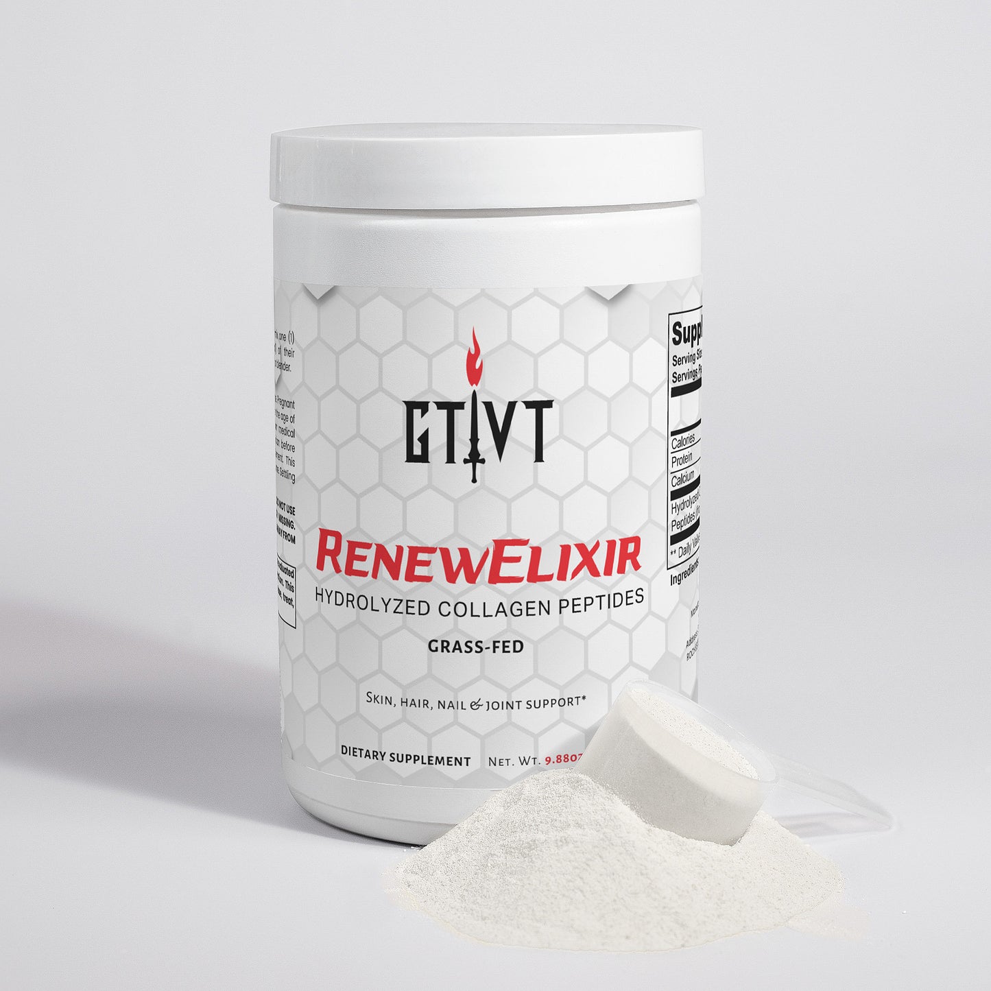 RenewElixir | Grass-Fed Hydrolyzed Collagen Peptides (Unflavored)