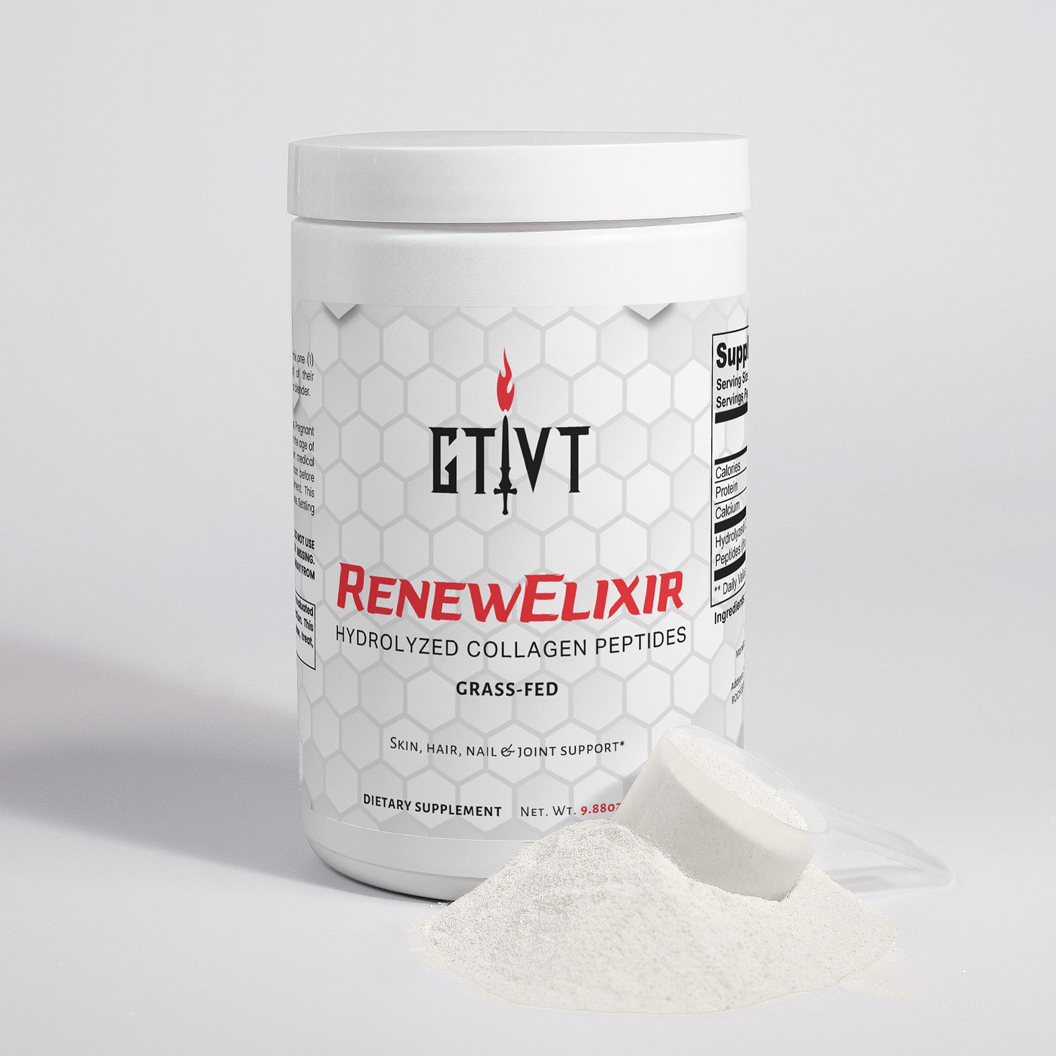 RenewElixir | Grass-Fed Hydrolyzed Collagen Peptides (Unflavored)