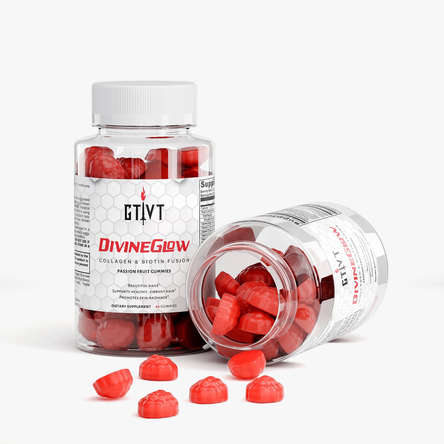 GTVT | DivineGlow | Collagen & Biotin Fusion Gummies
