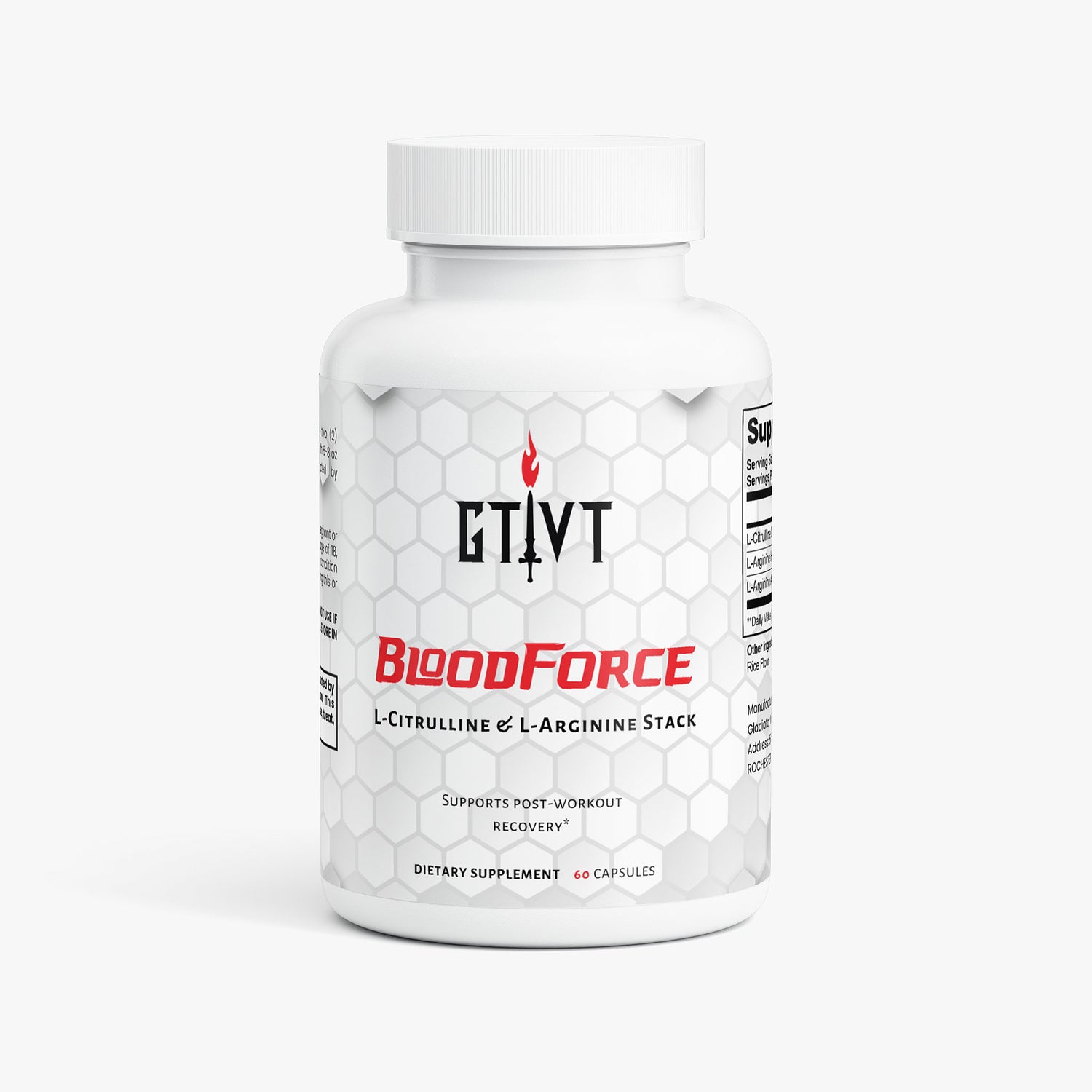 GTVT | BloodForce | L-Citrulline & L-Arginine Stack