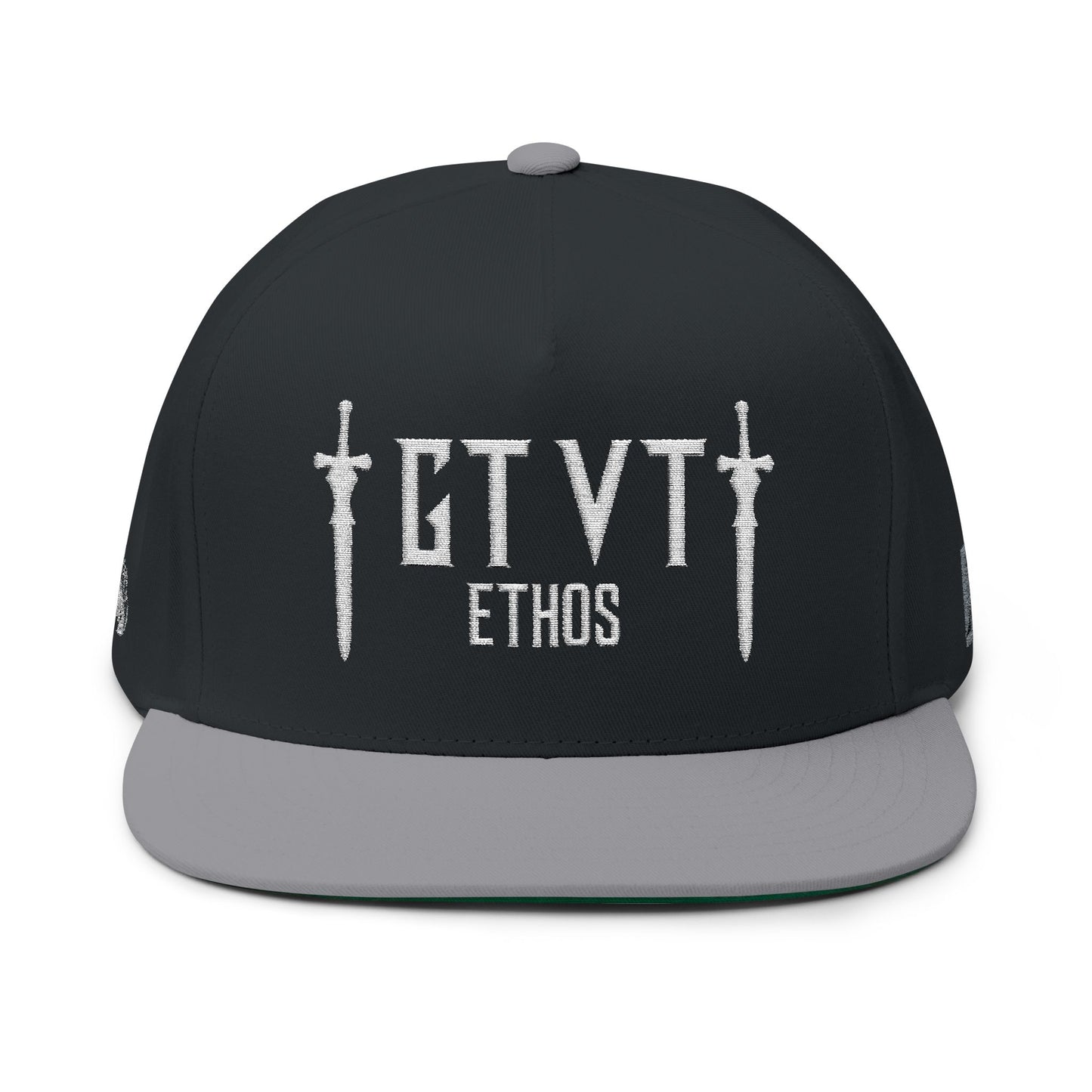 GTVT | Ethos Flat Bill Snapback: 5-Panel Hat