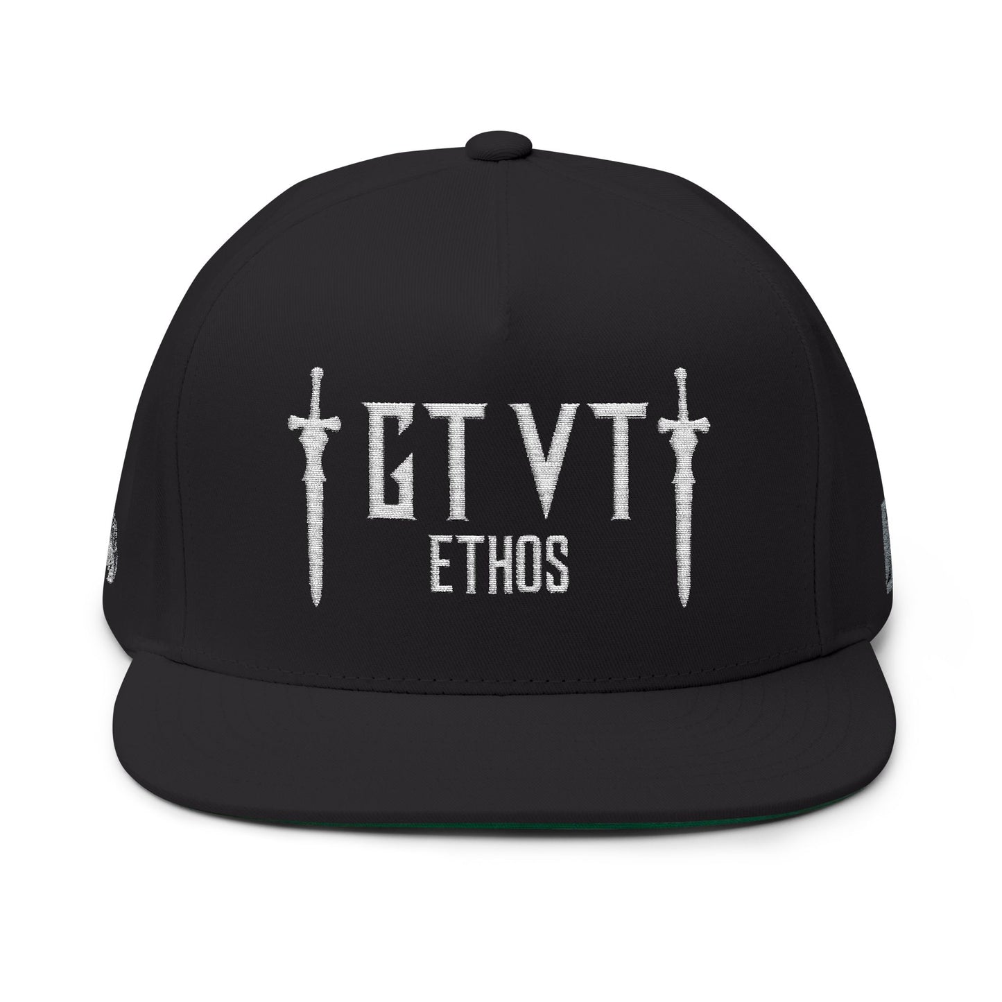 GTVT | Ethos Flat Bill Snapback: 5-Panel Hat