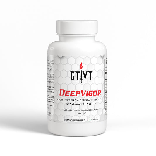 Support your heart, brain, and joints with DeepVigor Omega-3. Targeted EPA & DHA for high-performance recovery and wellness.