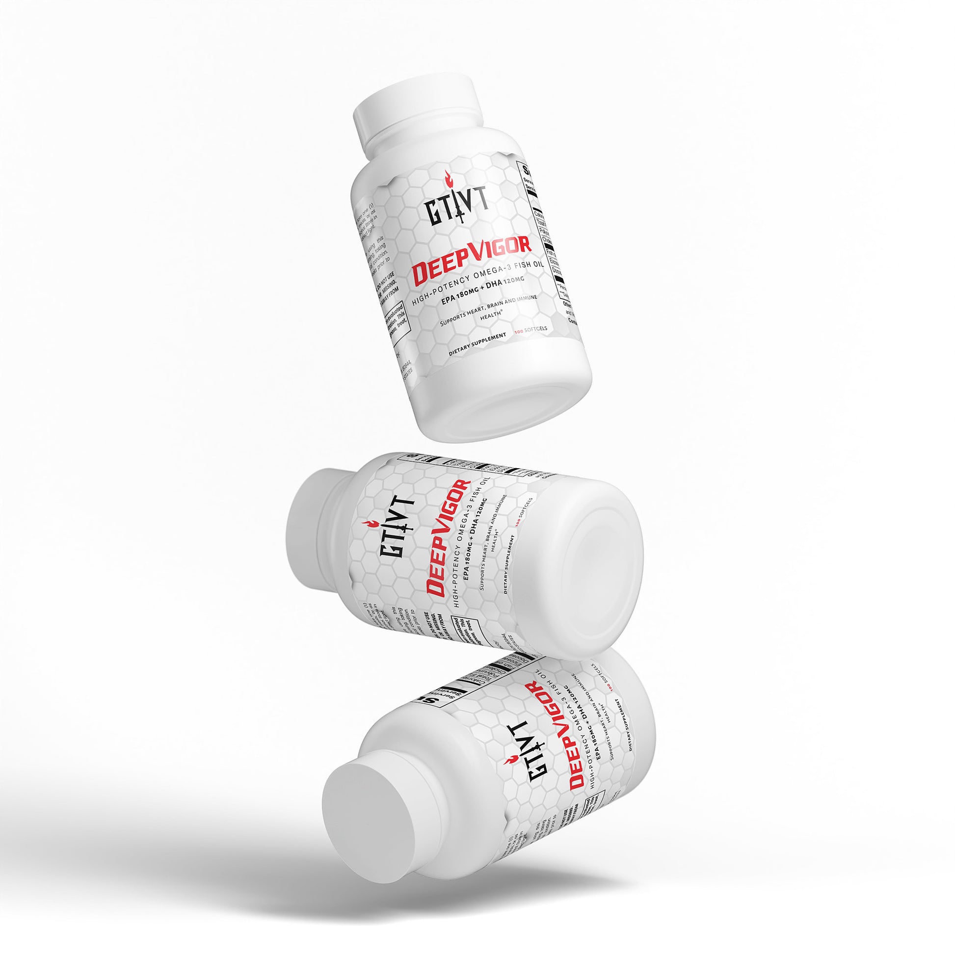 Support your heart, brain, and joints with DeepVigor Omega-3. Targeted EPA & DHA for high-performance recovery and wellness.