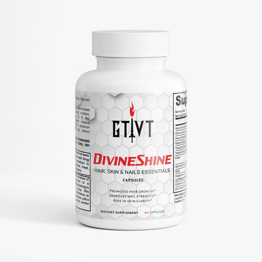 GTVT DivineShine Hair Skin and Nails Supplement for Longevity and Radiance