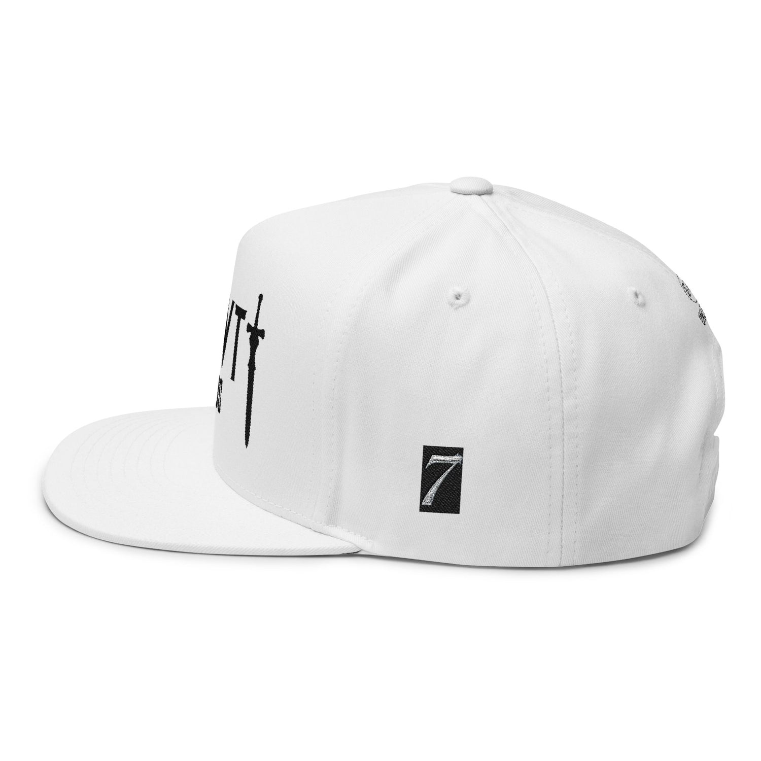 GTVT Ethos Motto and Lucky 7 Embroidery on Side of Snapback Hat