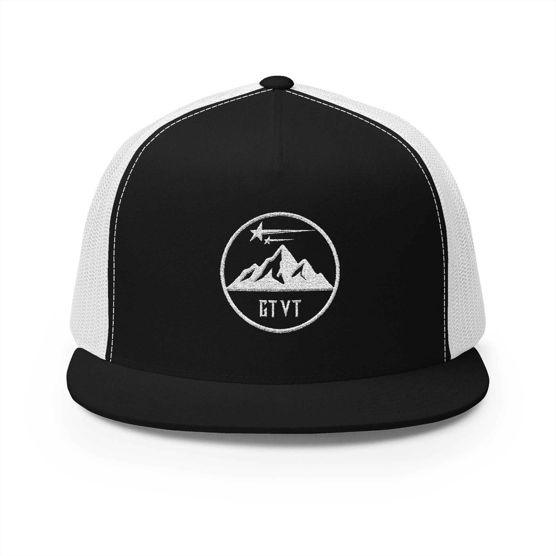 GTVT Trailblazer 5-Panel Range Cap High Profile Trucker Hat with Embroidered Patch