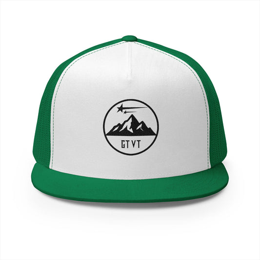 GTVT Trailblazer 5-Panel Range Cap High Profile Trucker Hat with Embroidered Patch