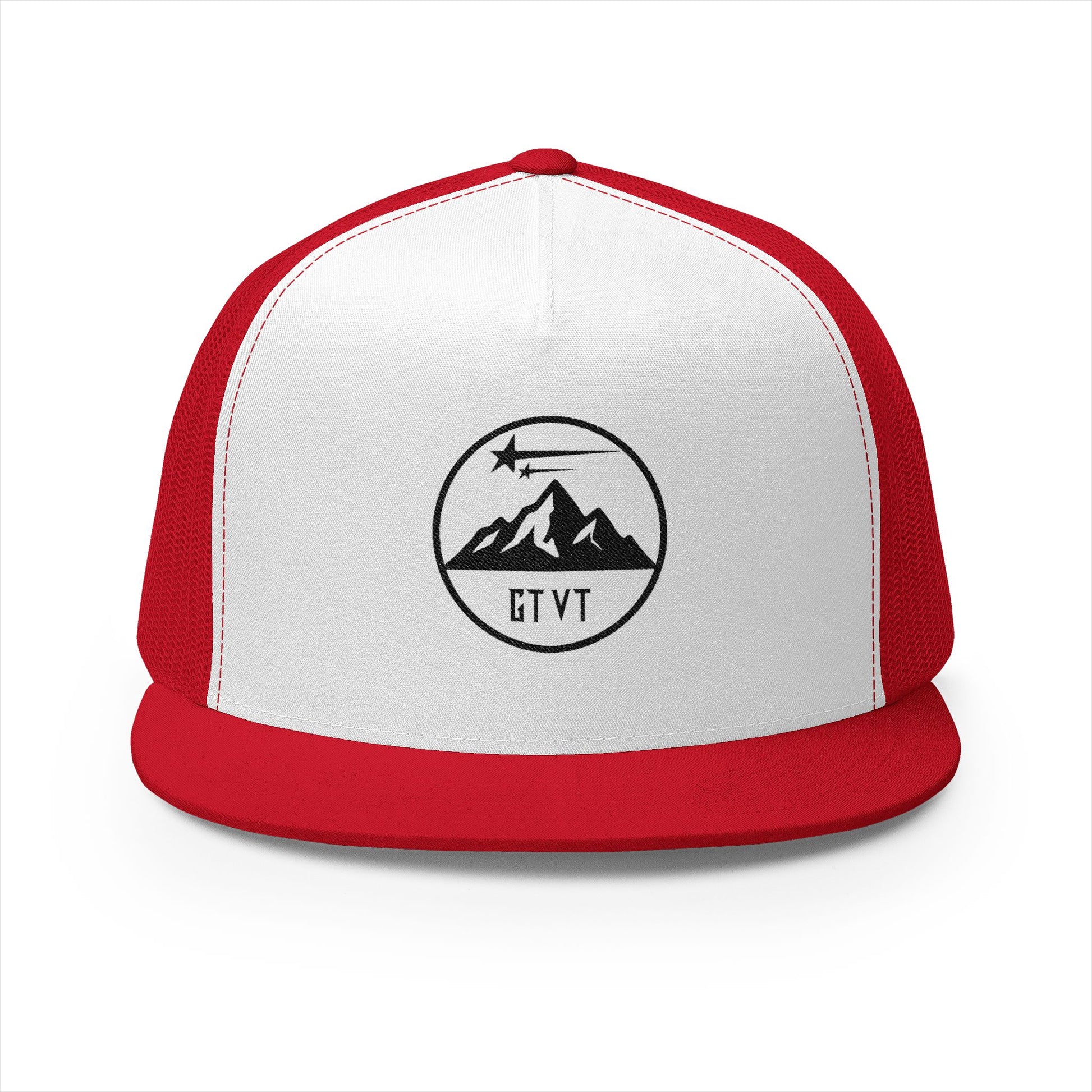GTVT Trailblazer 5-Panel Range Cap High Profile Trucker Hat with Embroidered Patch