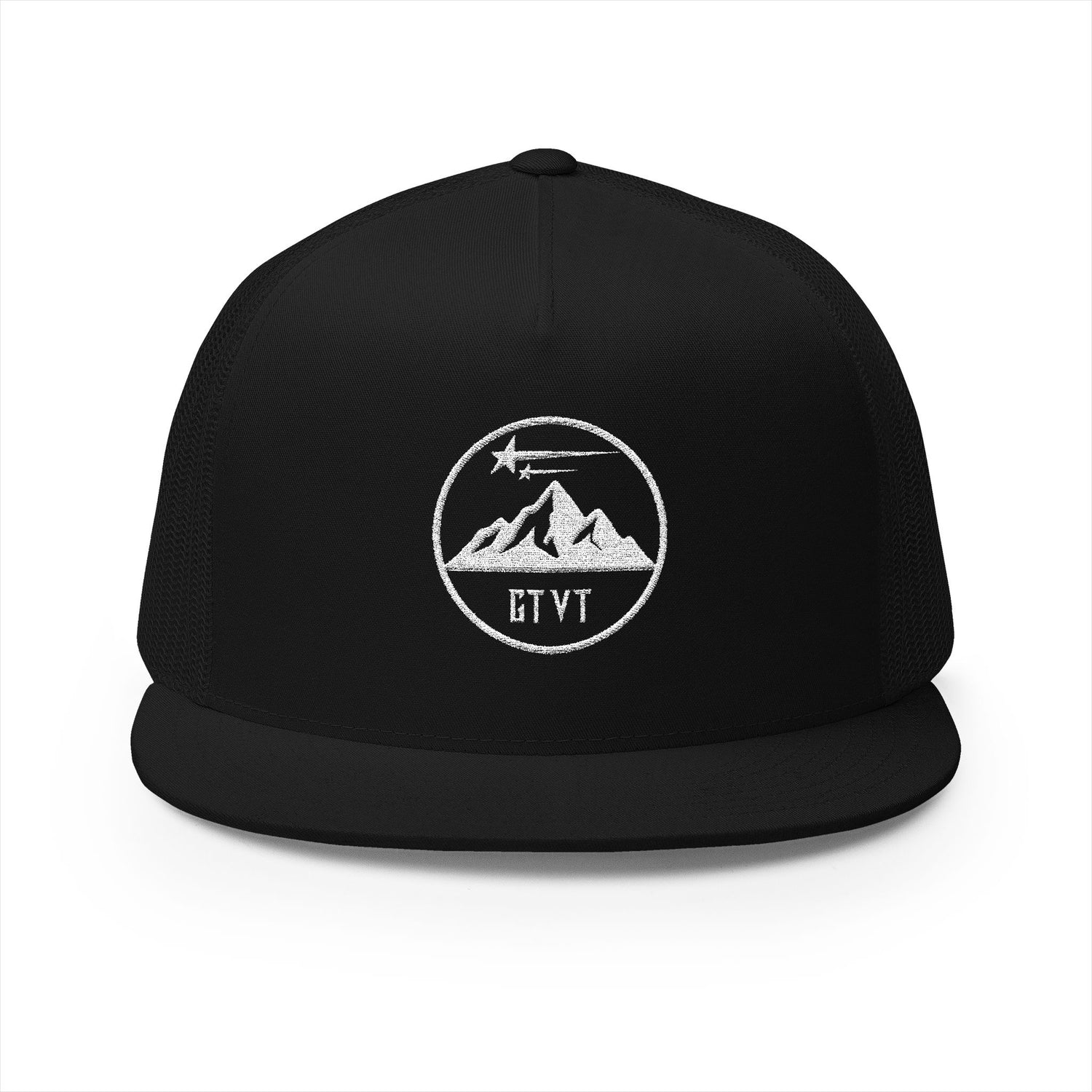 GTVT Trailblazer 5-Panel Range Cap High Profile Trucker Hat with Embroidered Patch