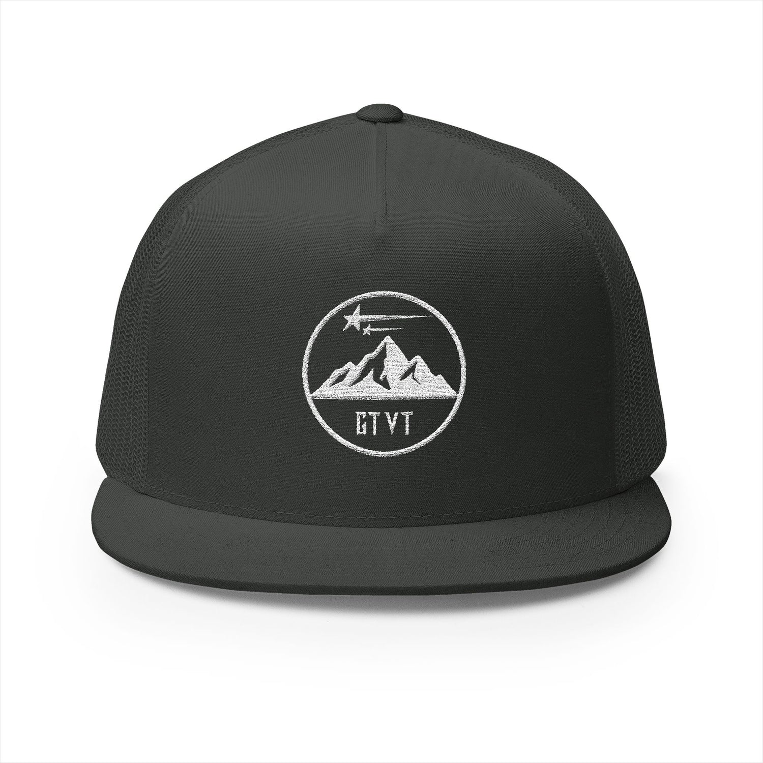 GTVT Trailblazer 5-Panel Range Cap High Profile Trucker Hat with Embroidered Patch