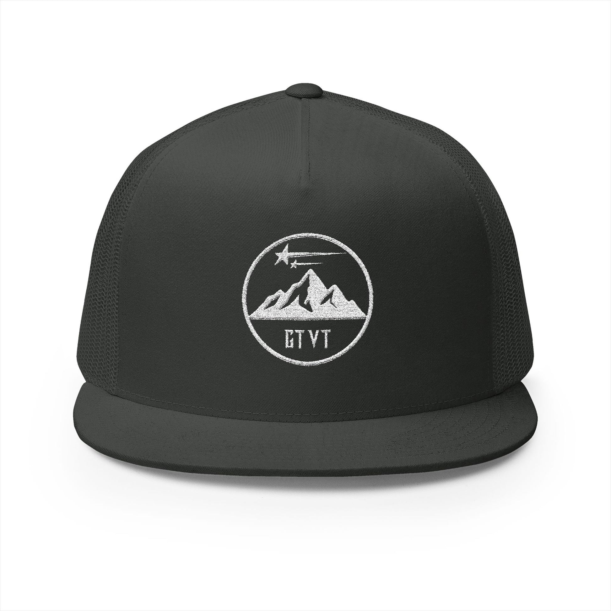 GTVT Trailblazer 5-Panel Range Cap High Profile Trucker Hat with Embroidered Patch