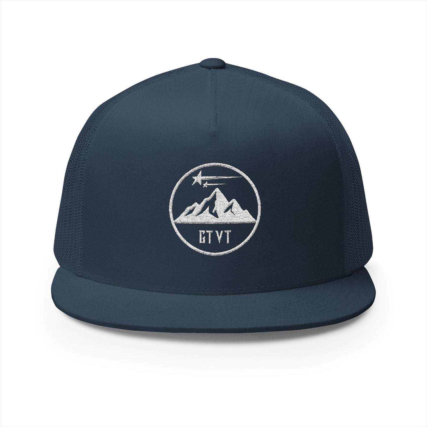 GTVT Trailblazer 5-Panel Range Cap High Profile Trucker Hat with Embroidered Patch