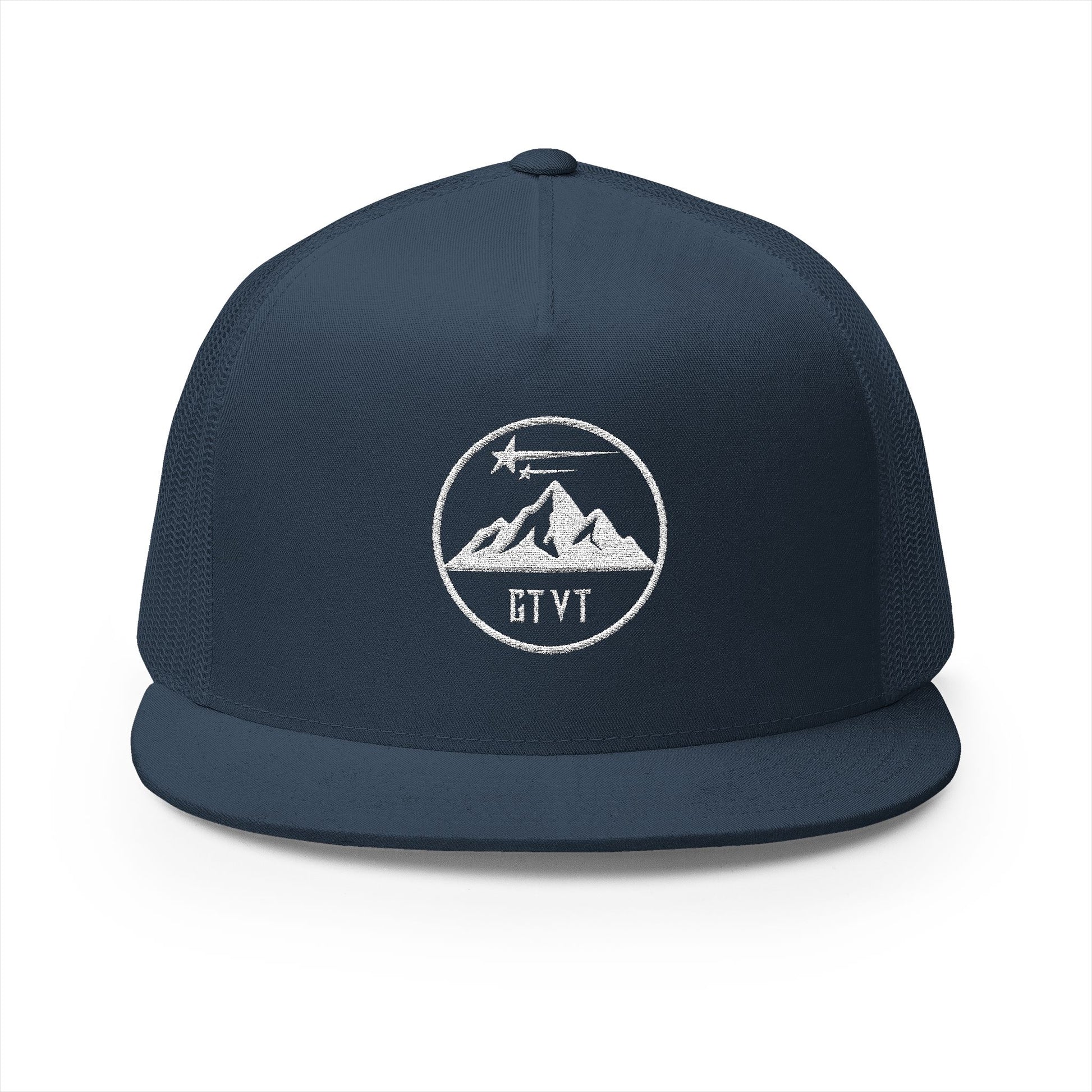 GTVT Trailblazer 5-Panel Range Cap High Profile Trucker Hat with Embroidered Patch