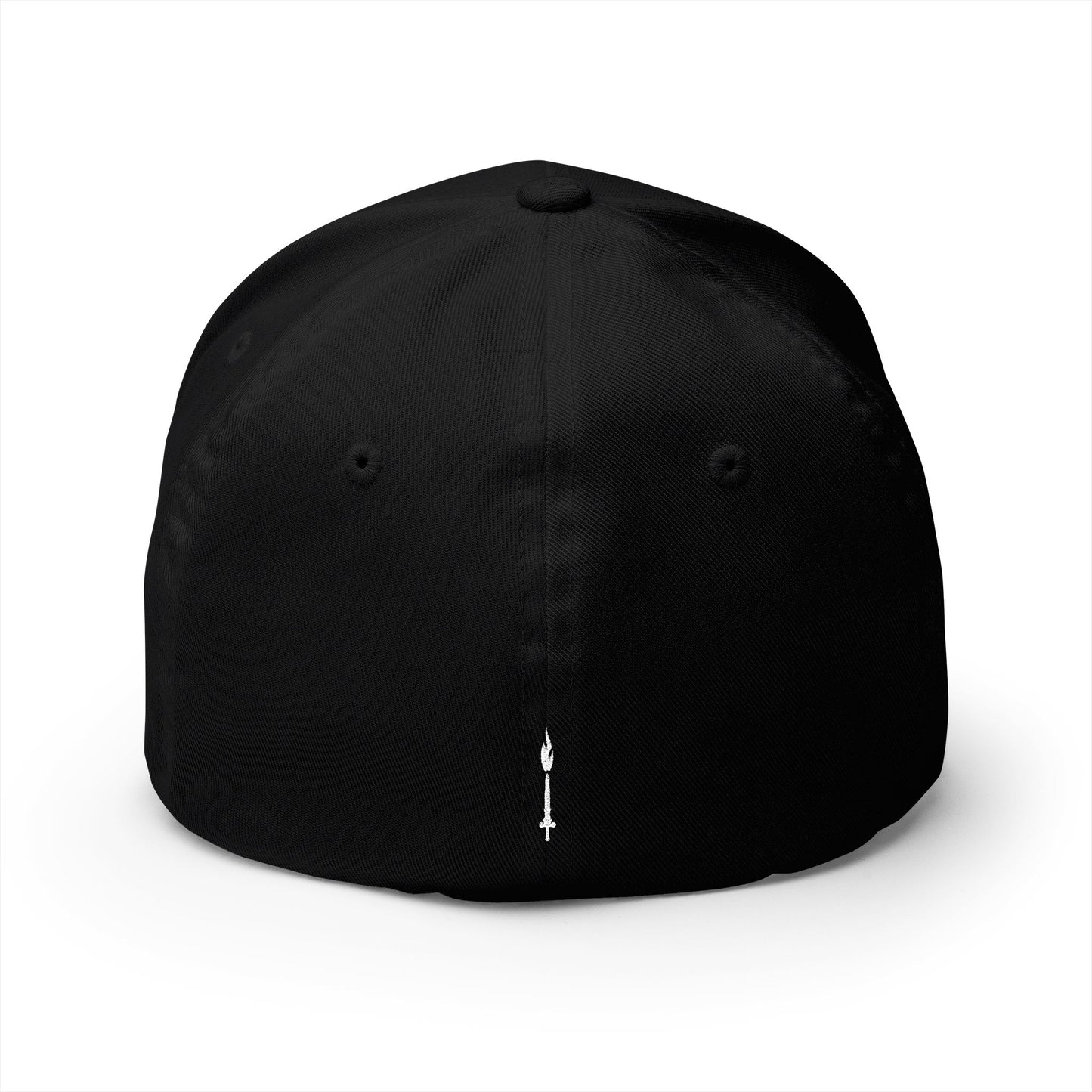 GTVT Unleashed Flexfit Icon Cap Sleek Black Fitted Athletic Baseball Hat