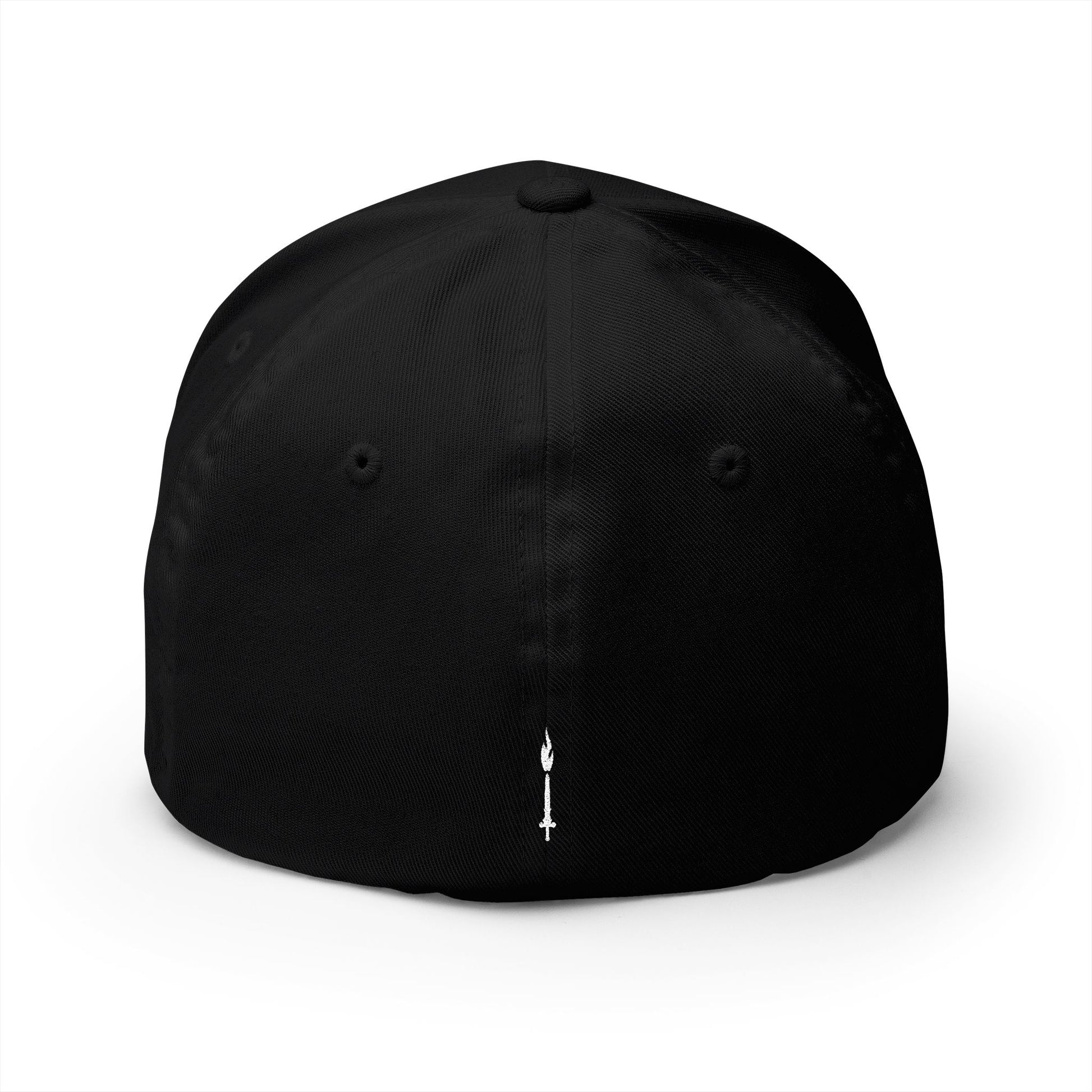 GTVT Unleashed Flexfit Icon Cap Sleek Black Fitted Athletic Baseball Hat