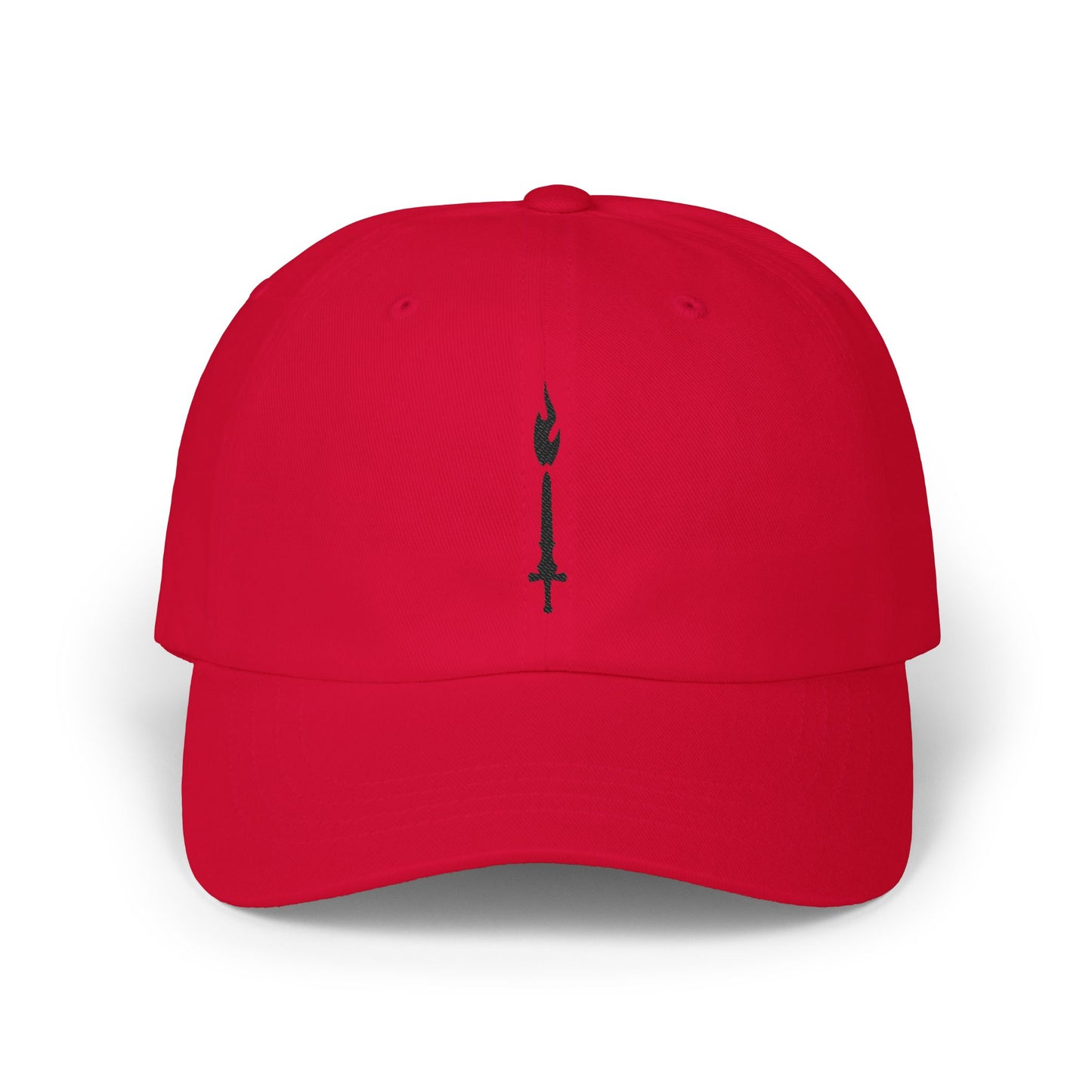 GTVT Unstructured Core Cap Low Profile Baseball Hat with Minimalist Dagger Emblem
