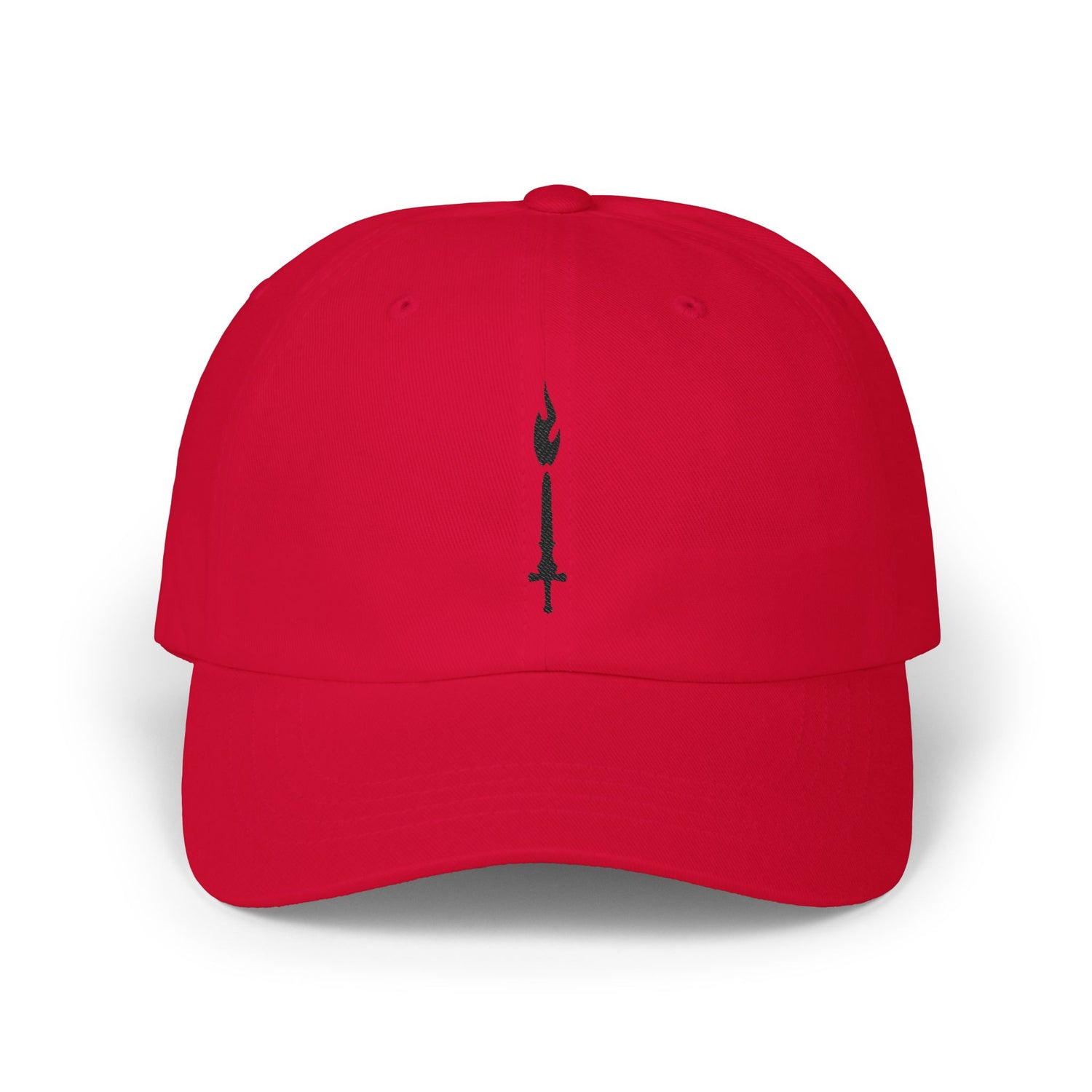 GTVT Unstructured Core Cap Low Profile Baseball Hat with Minimalist Dagger Emblem