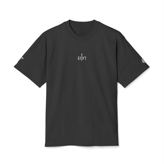 GTVT Vector Aged Comfort Tee Premium Vintage Wash Black Streetwear Shirt