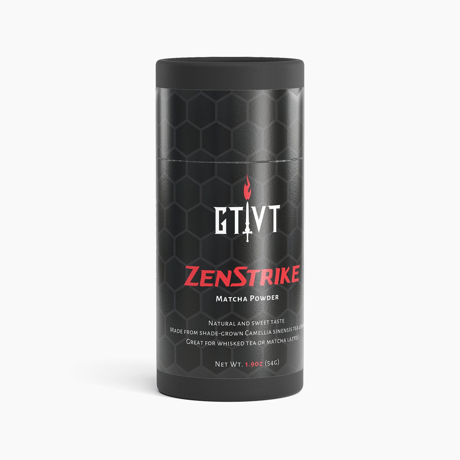 Vibrant green fine milled green tea