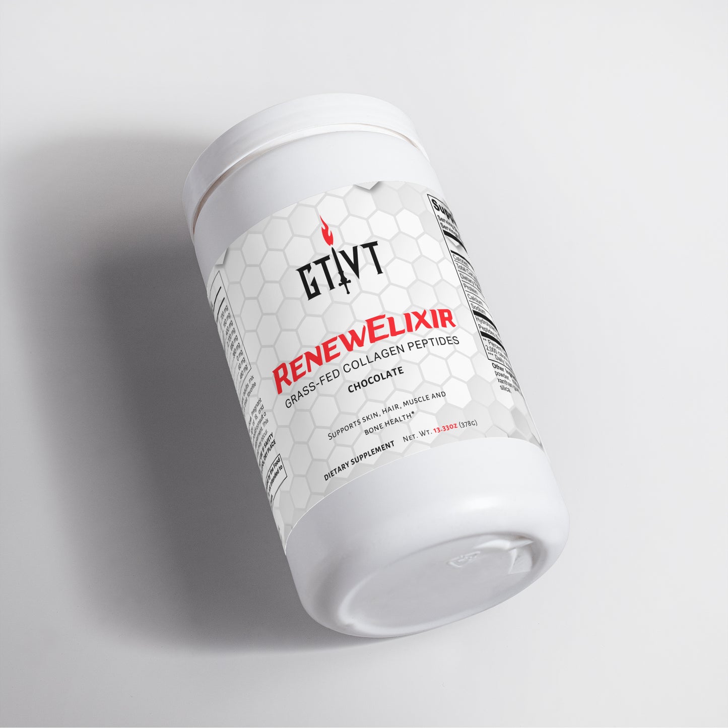 RenewElixir | Grass-Fed Hydrolyzed Collagen Peptides (Chocolate)