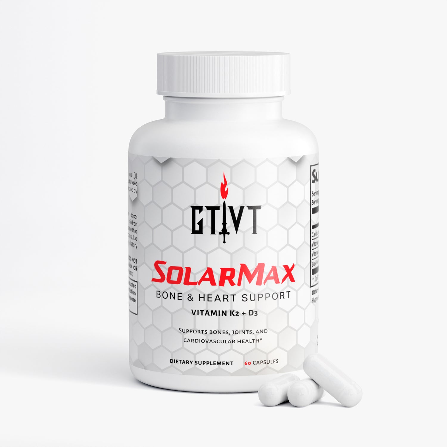SolarMax | Vitamin D + K2 Bone & Heart Support