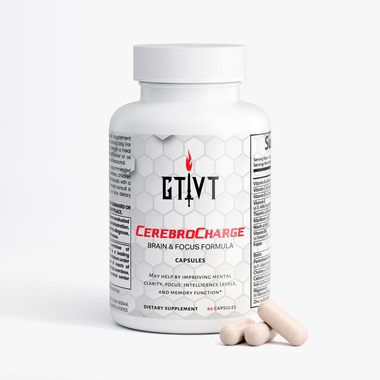 CerebroCharge | Nootropic Brain & Focus Formula