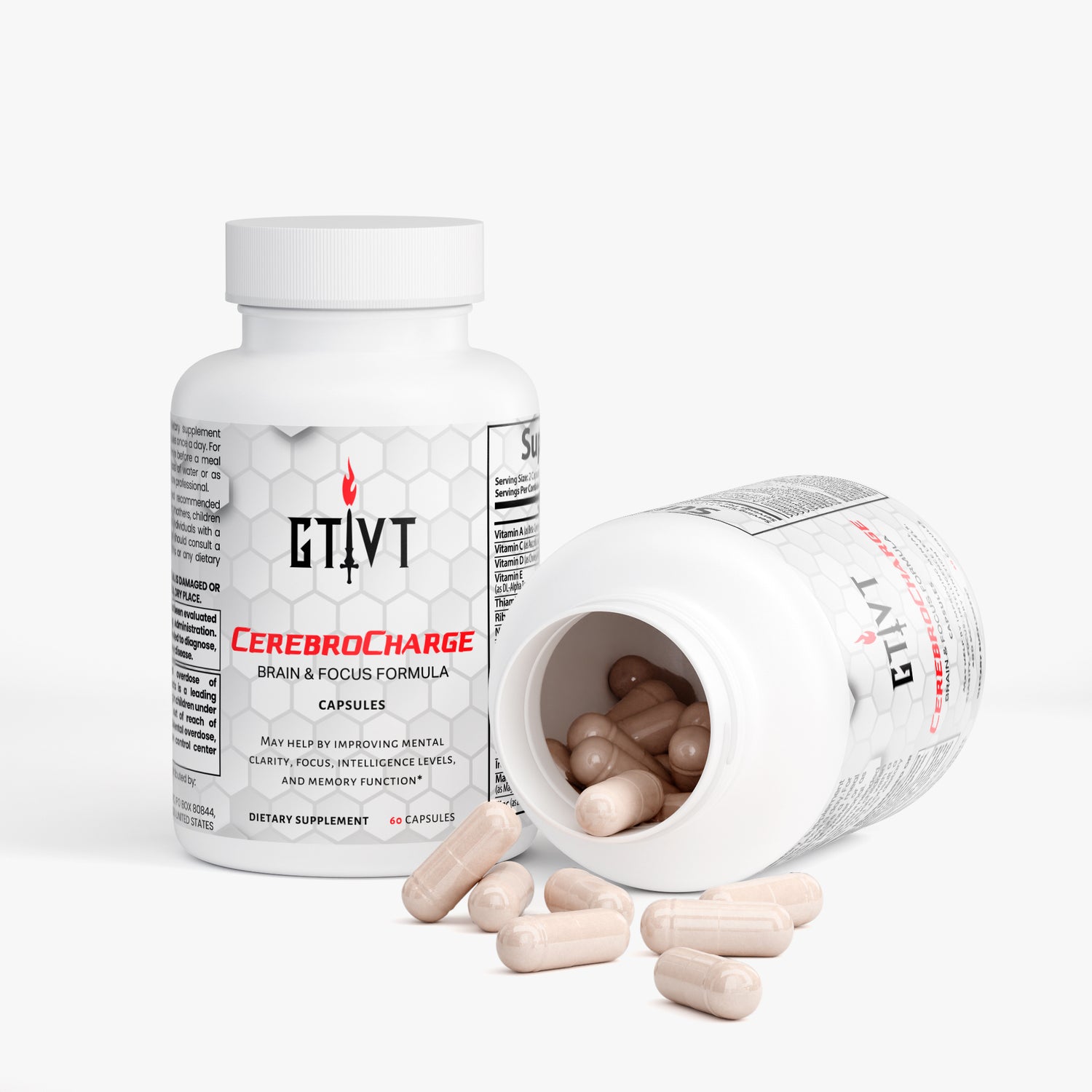 CerebroCharge | Nootropic Brain & Focus Formula